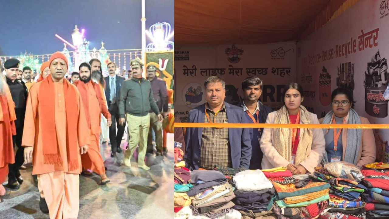 मकर संक्रांति पर गोरखनाथ मंदिर में सेवा, सहयोग और करुणा का अनुपम संगम